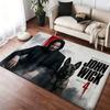 John Wick Floor Mat Soft Thickened Absorbent Non-Slip Bedroom Living Room Door Mat Home Decor Flannel Rugs