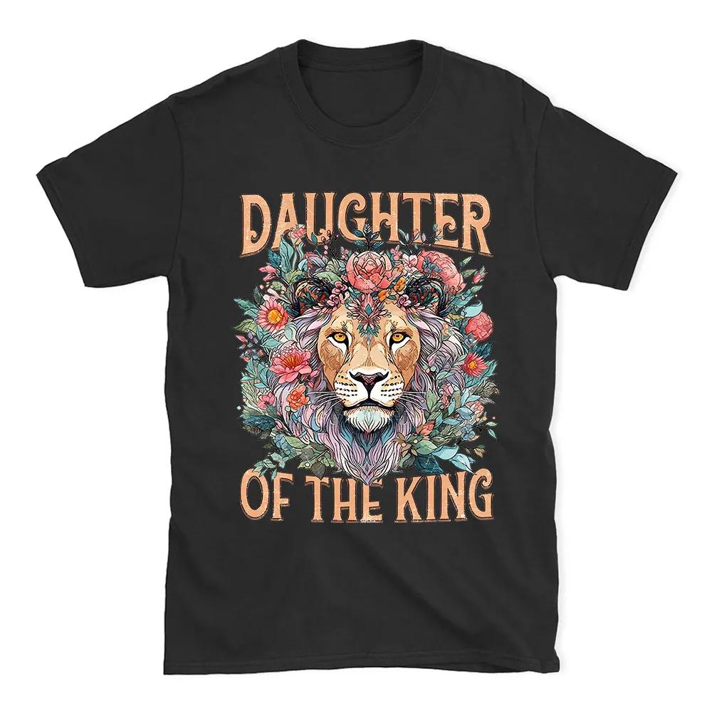 Summer 2026 Daughter of The King Christian Unisexs Tshirt High Quality Stylish Round Neck Print Unisexs and Womens Tshirt