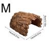 Toad House Resin Cave Habitat Tortoise Shelter For Bearded Dragon Leopard Turtle Frog Geckos Reptiles Amphibians Aquarium Tank