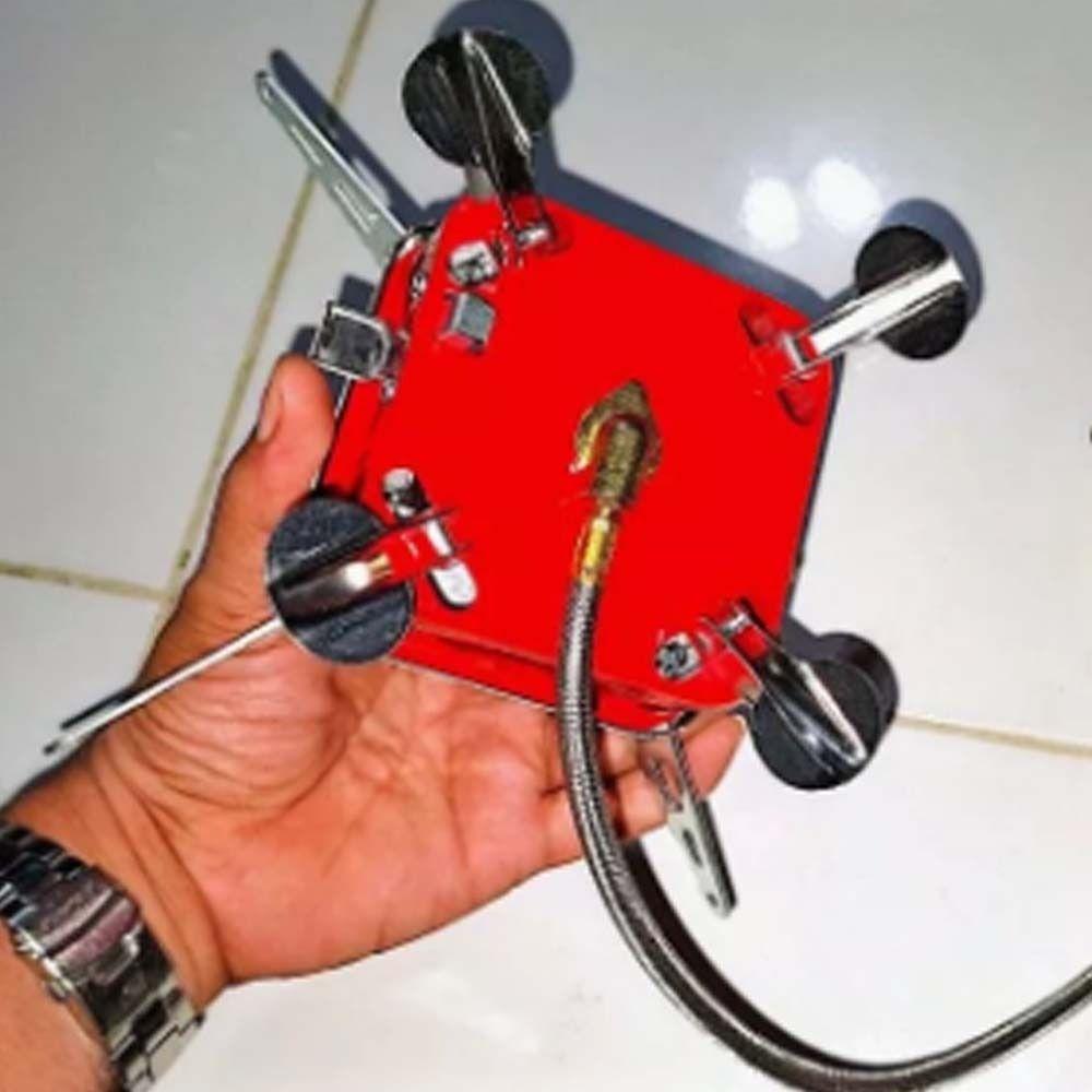 Compact Folding Gas Burner 2800W Fondue Gas Cooker Cookware Square Cassette Stove  Outdoor BBQ