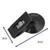 Audiofan Suction Cup Ticket Product 50mm X 25mm Clip-Type Holder, Black, 6-Piece Set, Size