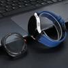 Luxury Silicone Strap+Plastic Case for Samsung Galaxy 7 6 44mm 40mm Sport Men Band for GALAXY Watch 7 6 Change To Ultra Bracelet