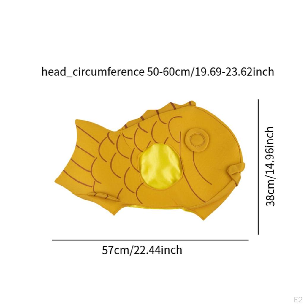 Cartoon Snapper Headwear Hat Fancy Dress Lovely Fish Shape Cap for Cosplay Party