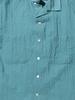 Beams Plus Men's Open Collar Bumpy Nylon S/S Shirt, Size S