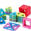 Magnet Building Tiles 50PCS Magnetic Blocks Construction Set Over 3 Year Old DIY Montessori Educational Toy Children Gifts
