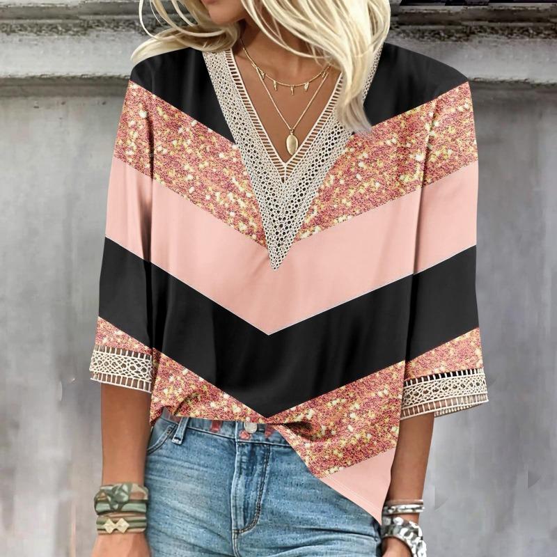 NOVINKA Plus Size Temperament Volná dámská košile Módní ležérní halenka Elegantní dámská košile s dlouhým rukávem Sváteční víkendový top