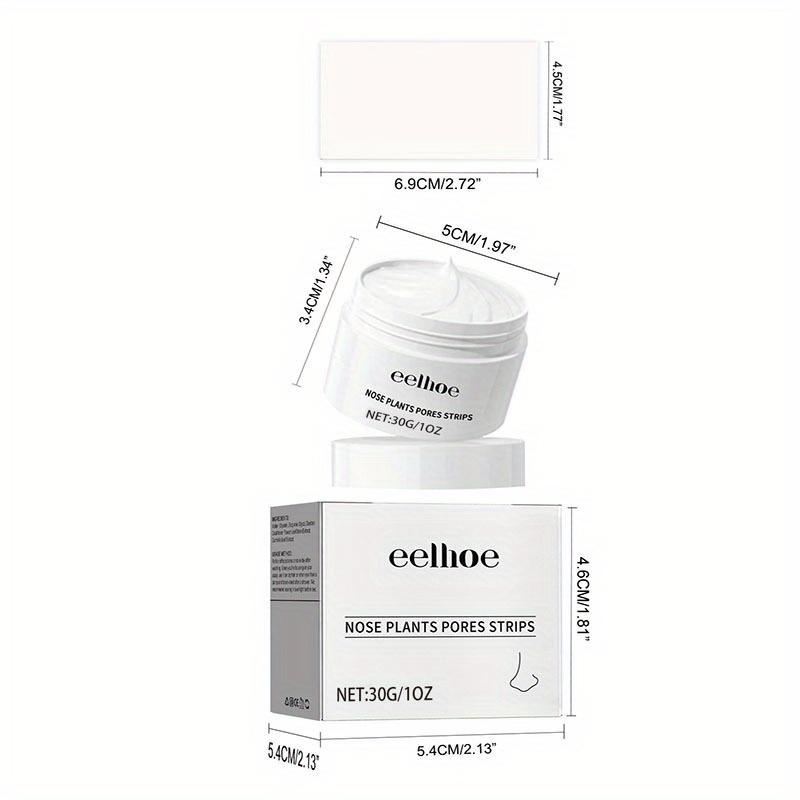 

Крем для очищения пор от черных точек с 60 бесплатными полосками для носа Глубокое очищение для всех типов кожи 30G