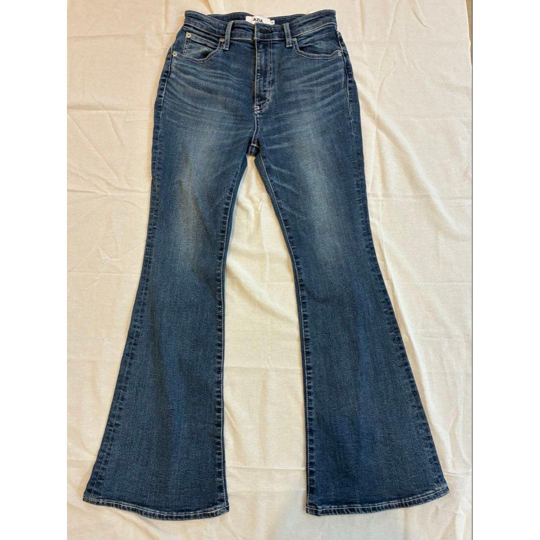 AZUL DENIM Flare Denim Denim Blue M