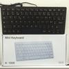 Neutral Ultra-thin Chocolate USB Laptop Keyboard - French/Russian Layout