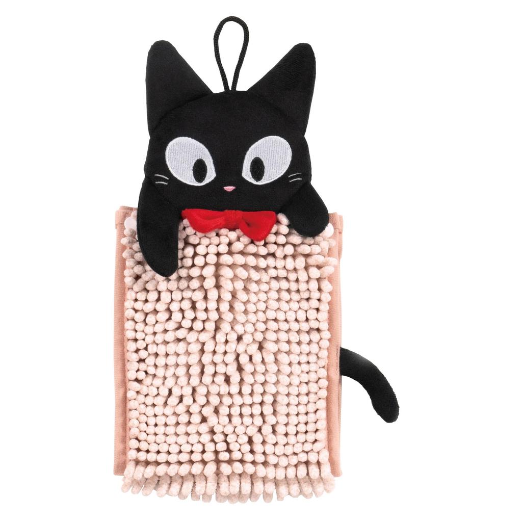 Senko Delivery Service Fluffy Jiji Hand 15 x 20 cm using the mall 65720 Kiki's Towel, Approx. (when section), Pink, Absorbent, Quick-Drying