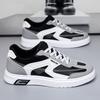 Men Flat Casual Board Shoes Students Outdoor Running Shoes Thick Bottom Non-slip Sneakers Trendy Comfort Walking Tenis Masculino