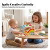 Wooden Music Pounding Bench Multifunction Xylophone Toy Educational Musical Tap