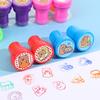 12-Packed Kawaii Capybara Cartoon Stamps; Self-ink Kid's DIY Painting Toy, Album, Children's Prize