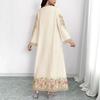 Printed Muslin Fashion Casual Loose Dress