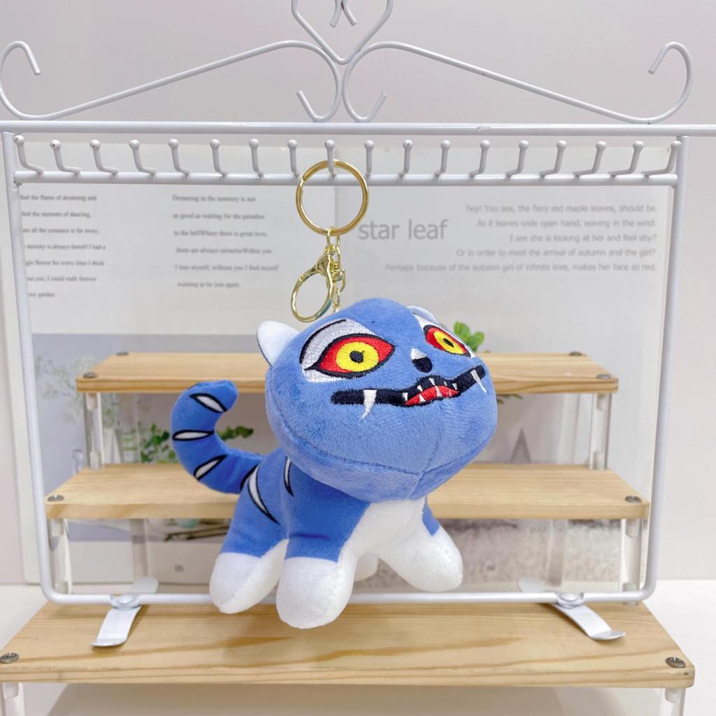 New Kpop Demon Hunters Series Tiger Anime Figures Doll Stuffed Game Soft Doll Kawaii Car Bag Decoration Plush Keychain Toy Gifts