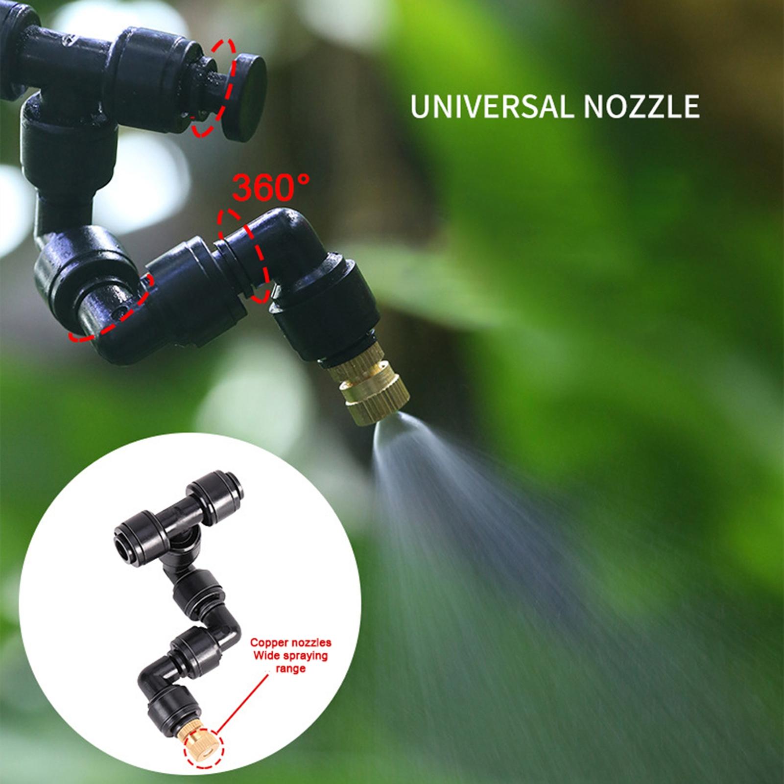 

Wifi Rainforest Terrarium Timed Fogging System Reptile Intelligent Humidification Spray Kit Automatic Sprayer 360 10m 3 nozzles різнокольоровий