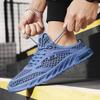 Fashion Fashion Men's Half Slippers Lightweight Running Shoes 2025 Summer Mesh Sneakers Breathable Casual Shoe Comfortable Men's Tennis