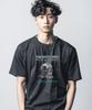 INDIGLOW 3D Skull Melt Vintage Graphic Print T-Shirt