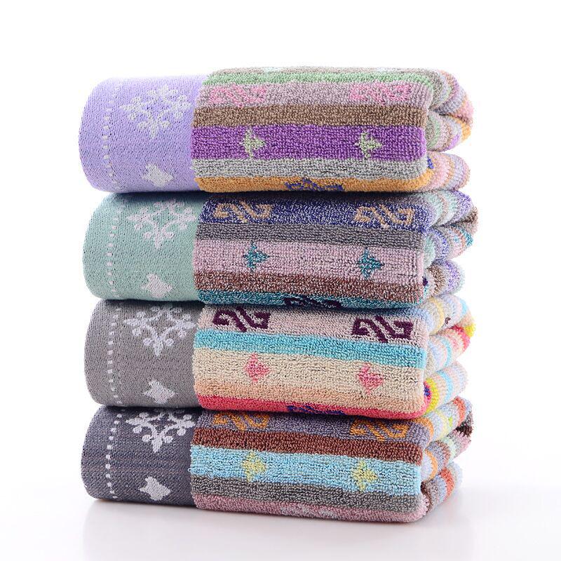 Ash Woven Cotton Thickened Face Towel - Perfect for Home or Business Gifts, Lint-Free, Ideal for Face Washing.