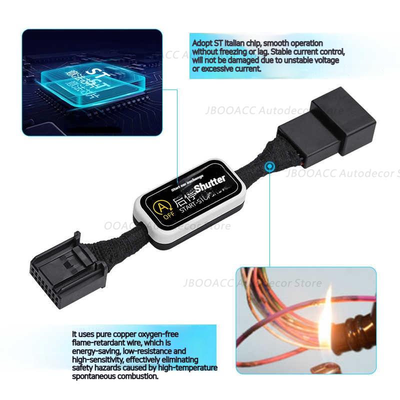 For Lexus LX RX UX NX IS LS GS ES Automatic Start-stop Deactivator Modification Automatic Stop Start Engine System Off Cable