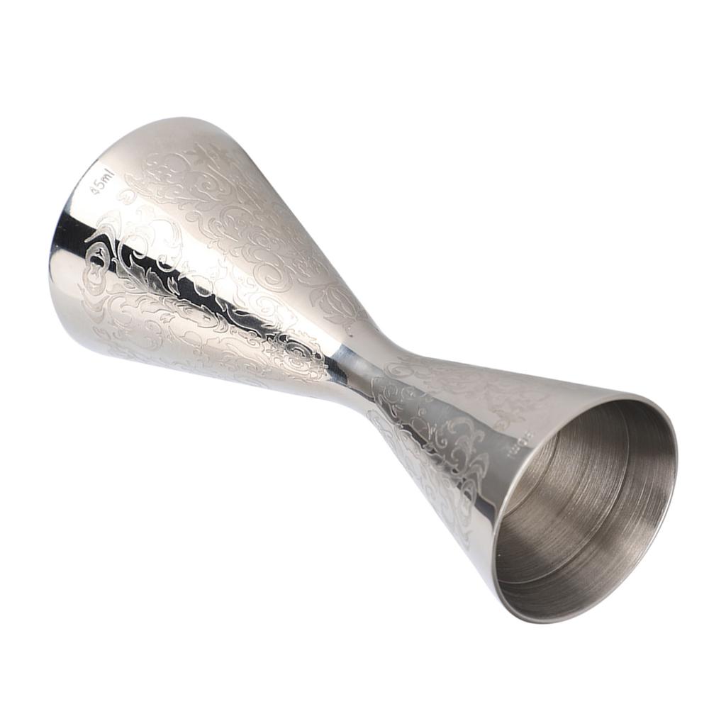 30ml 45ml Krásný nerezový jigger se stupnicí Odměrka na nápoje víno Barové doplňky