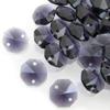 [KKD] Two-Hole Octagonal Crystal Glass Beads, 14mm, Handmade Suncatcher Materials, Colorful Craft Accessories (Violet)