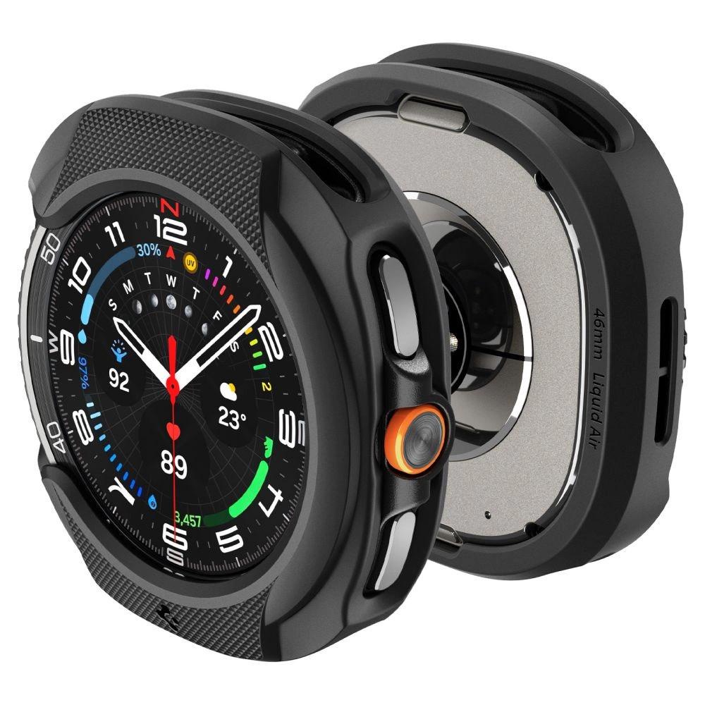 Spigen Liquid Air Hülle für Samsung Galaxy Watch 8 Classic 46 mm - schwarz