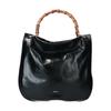 Lolistella Women's Bamboo Handle Leather Handbag Q26430