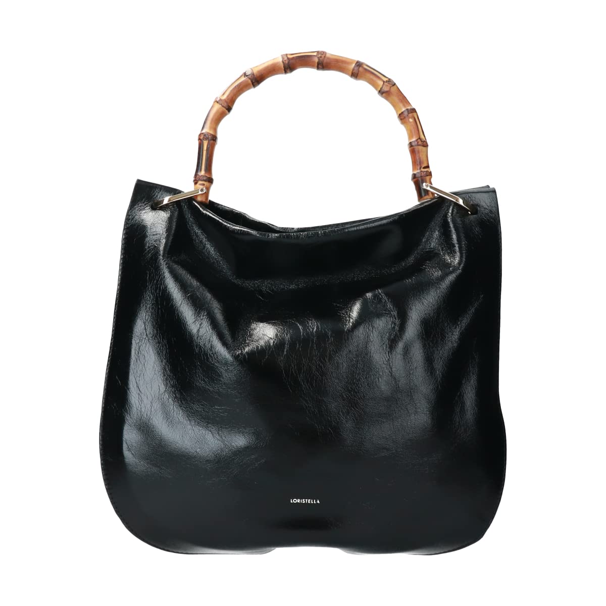Женская кожаная сумка Lolistella с бамбуковой ручкой Q26430