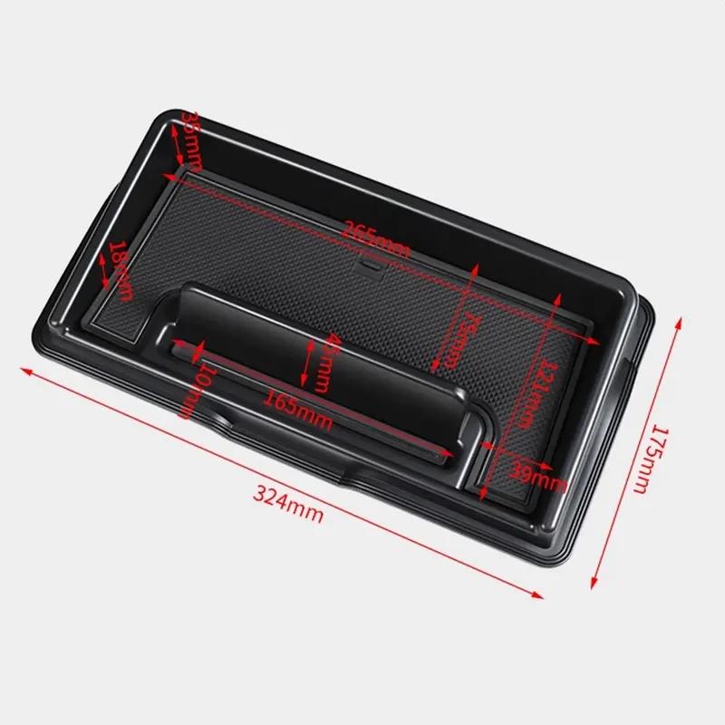 Car Dashboard Storage Box for Suzuki Jimny JB64 JB74 2019 2020 2021 2022 Tray Phone Holder Center Console Organizer Accessories