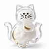 Transparente Katzenhaare Aufbewahrung Kühlschrankmagnete Haustierfell Andenken Kapsel DIY Souvenirs Katzen Schnurrhaare Sammler Kühlschrankmagnet