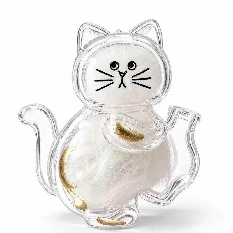 Transparente Katzenhaare Aufbewahrung Kühlschrankmagnete Haustierfell Andenken Kapsel DIY Souvenirs Katzen Schnurrhaare Sammler Kühlschrankmagnet