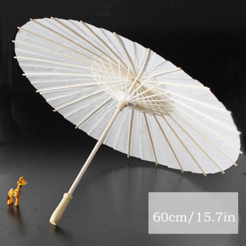 White Umbrella Bridal Cosplay DIY Craft Photo Prop Wedding Paper Party Decor