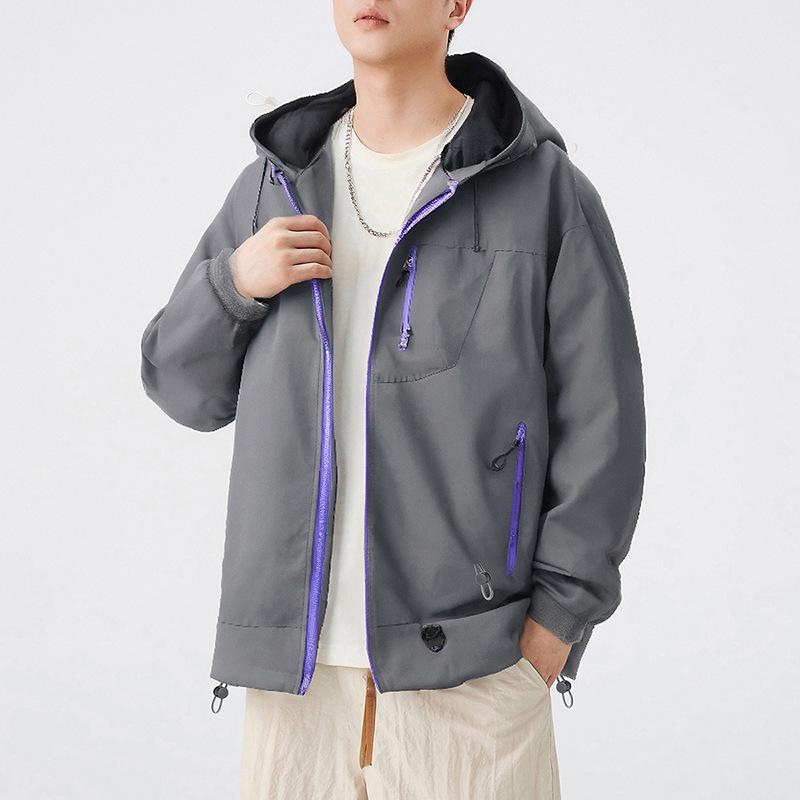 2025 Fall/Winter New Windproof Jacket Men's Regular Fashion Trend Men's Warmth