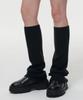MUSINSA STANDARD WOMAN Women'S Knit Leg Warmers [Black]