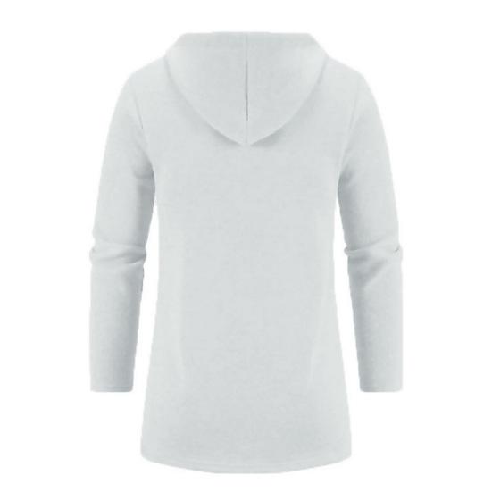 Chaqueta de Hombre Elegante Cárdigan con Cremallera y Capucha de Longitud Media Engrosada Ropa de Abrigo versátil para Otoño/Invierno