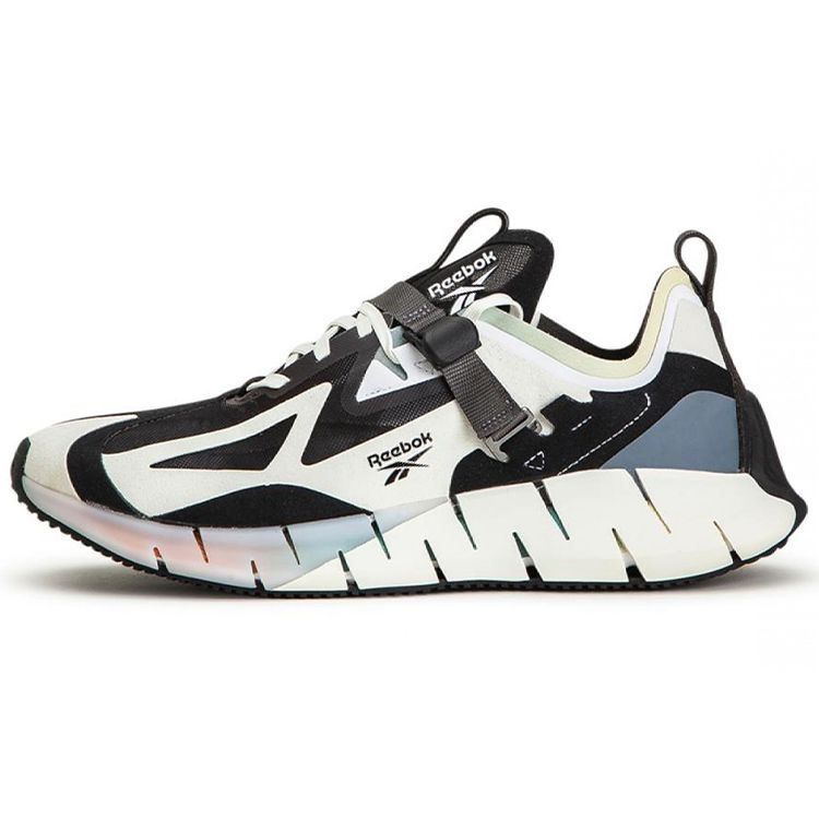 

Reebok Zig Kinetica Concept Type 1 Белые кроссовки унисекс Черные лунно-синие EG8914