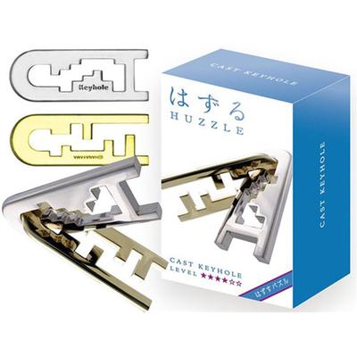Hanayama L4 Cast Huzzle Brain Teaser Puzzle (Keyhole)