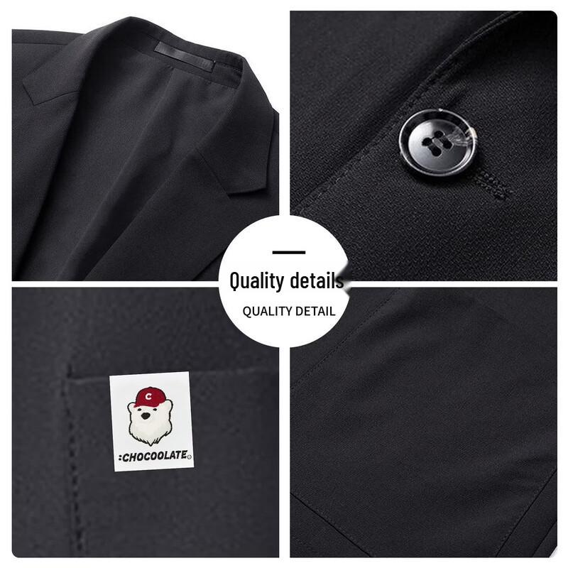 Men's Ice Silk Short Sleeve Casual Blazer