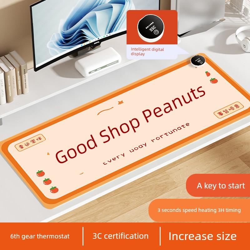 Heating Mouse Pad Super Large Heating Warm Table Pad Office Computer Desktop Students Homework Writing Warm Hand Waterproof