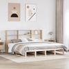 VidaXL Bookcase Bed Without Mattress 180x200 Cm Solid Wood, Bed, Bedroom Furniture, Bed with Storage, Bed 3323929
