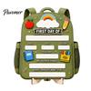 Wooden Message Board for Classroom First Day of School Board, Reusable Erasable Chalkboard Design, Creative Ornaments Stable Base Photo Prop