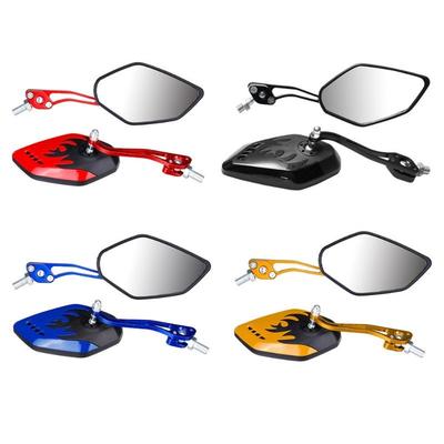 2Pcs Universal Motorcycle Rearview Mirror 8mm 10mm for Honda Suzuki Yamaha Electric Vehicle Scooter Modification Accessories