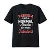 Fabuela Wie eine normale Oma Spanische Schwangerschaft Ankündigung Damen Oberteile mit Einzigartigem Print Bequem und Modisch T-Shirt vintage