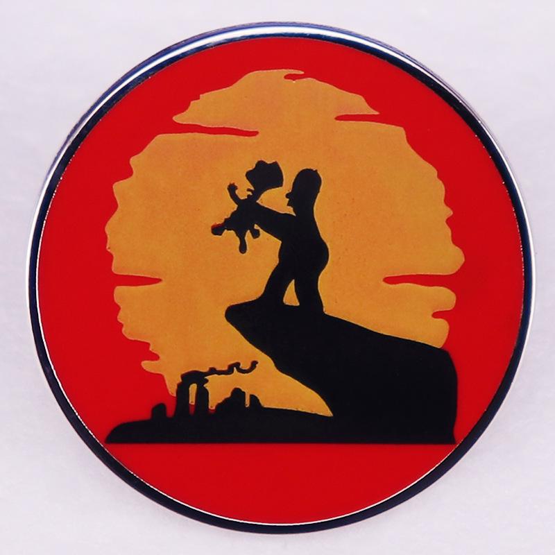 Anime Mixed Enamel Brooch Pin