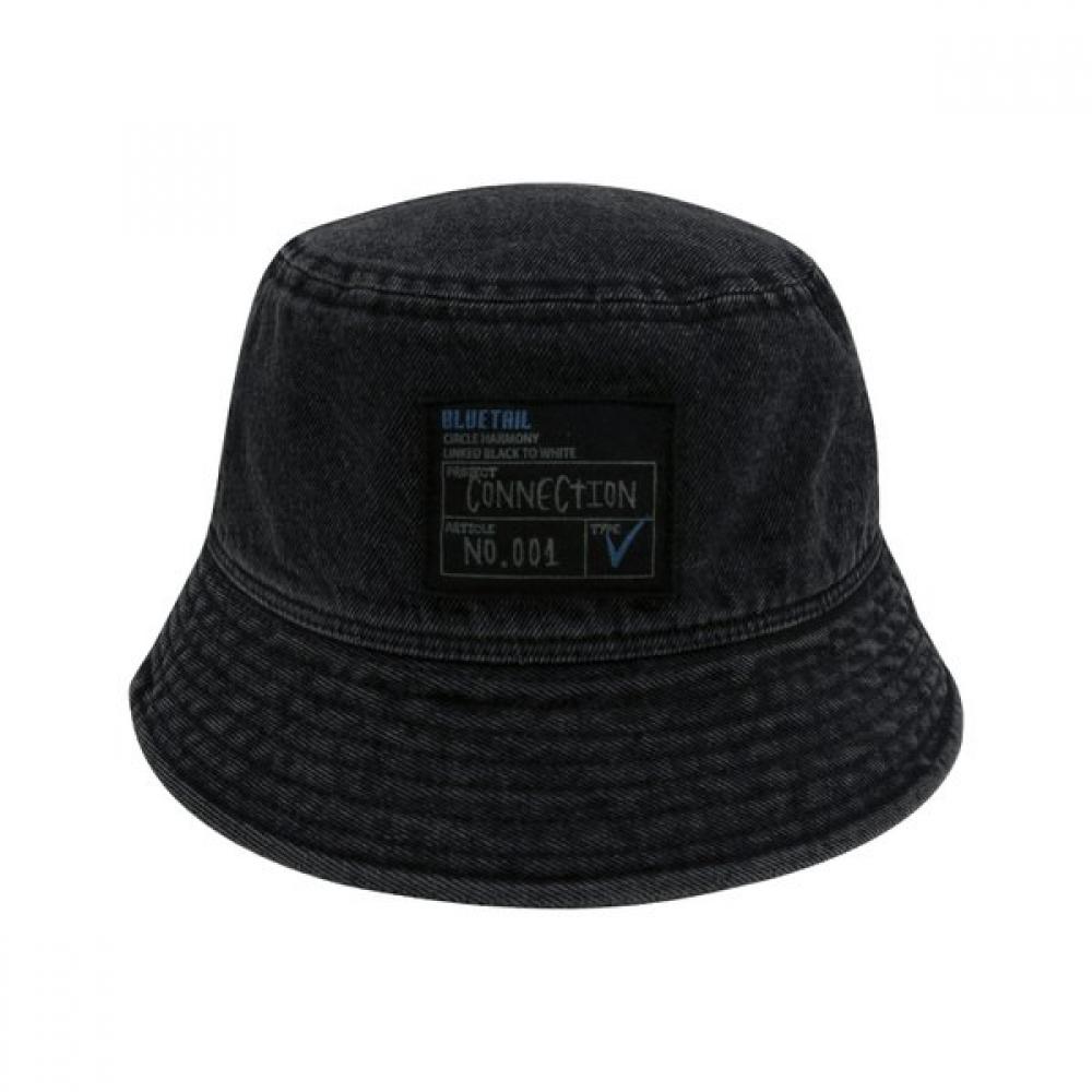 Bluetail Black Denim Bucket Hat Ayg3ah01bk blacks/FR