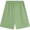 Li Ning Sports Trend Series Solid Color Mid Waist Drawstring Comfortable Breathable Straight Leg Casual Shorts Men Shorts Stone-Moss-Green AKSU235-6