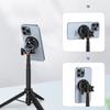 Strong Metal Magnetic Phone Tripod Mount Holder Works On 1/4 Thread And Cold Shoe Linkage For Camera Support