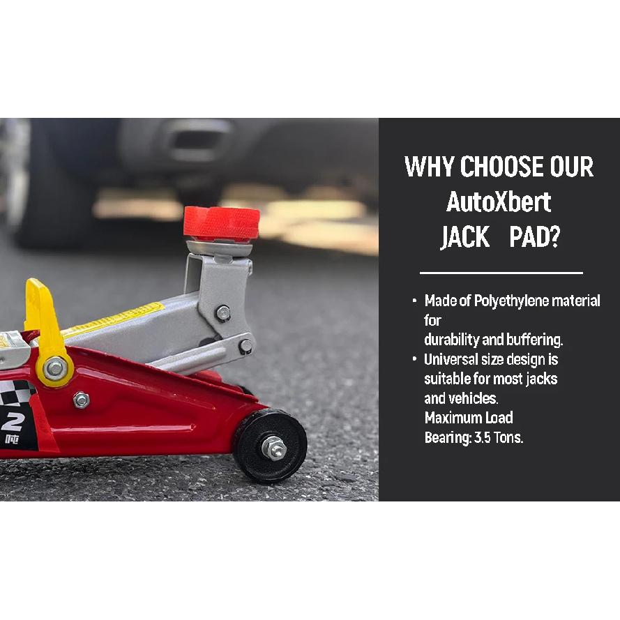 X4 Car Lift Jack Support Stand Polyethylene Pads Wheel Dolly Slotted Floor Frame Rail Adapter Repair Tools For Lexus Subaru Fiat