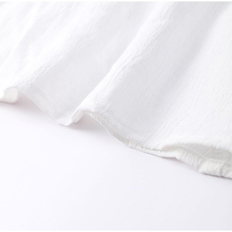 White Halter Dress Loose Off Shoulder Solid Color Causal Sleeveless Dresses Women's Vacation Beach Robe Simple Daily 2025 Summer